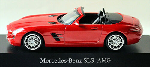 Mercedes SLS AMG Roadster 2011-13 R197 Le Mans red rot metallic 1:43 Schuco