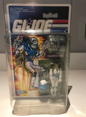 5 Protective Plastic Cases For MOC Carded GI Joe//Action Force Taller Cards
