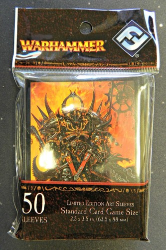 2013 Warhammer Limited Edition Exalted Champion Standard Size Card Sleeves 50 ct