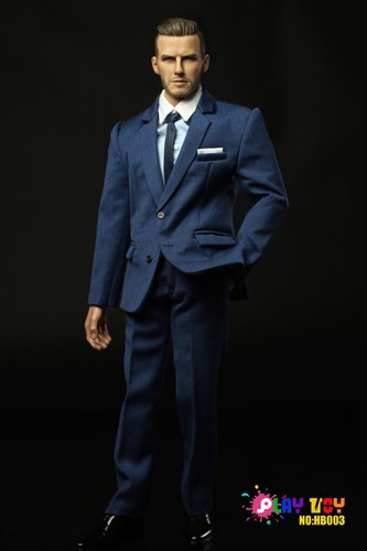 PLAY TOY HB003 1//6 Men/'s Blue Suit Gentman Clothes Set Fit 12/'/' Doll