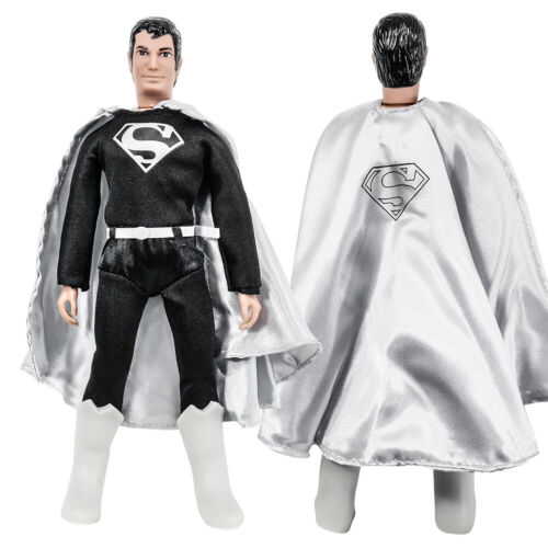 Black Outfits DC Comics Retro 8 Inch Figure Series Set of 2 Superman Figures 