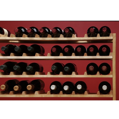 Vancouver Classics Birch Wood 40 Bottle Wine Rack