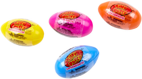 08-0016 8 Pack Silly Putty-Assorted Super Brights