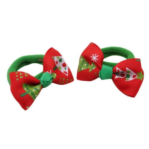Adorable Girl'S Accessories Christmas Supplies Scrunchies Festival Hair Band HY 