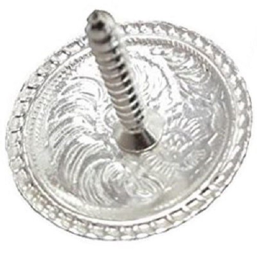 Nouveau 2/" Argent Remplacement Saddle Horn Cap pour western