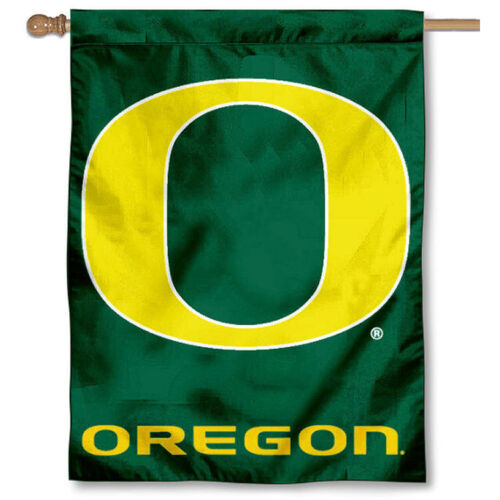 Oregon Ducks House Flag