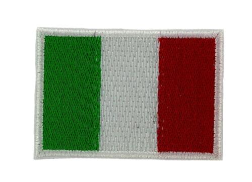 Patch Patch Embroidered Italian Flag Italy Thermoadhesive 7x5cm Backpack 