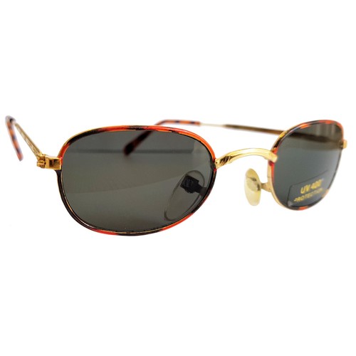 gold schwarz Designer Damen Sonnenbrille G15 Brille stylisch cool braun