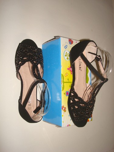 NEW KID FASHION SHOES NEW STYLE DRESSING BALLET FLATS COLOR BLACK SALE