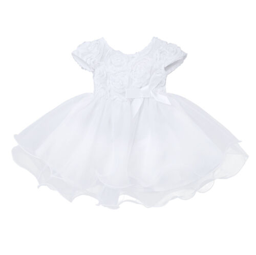 Kleidung Schuhe Accessoires Prinzessin Kleid Baby Madchen Kleinkind Blumenmadchen Kleider Hochzeit Weiss Baby Sophiedebart Fr