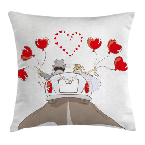 Wedding Pattern Throw Pillow Cases Cushion Covers Home Decor 8 Sizes