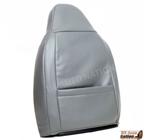 2001 2002 2003 Ford F150 Lariat Replacement Lean Back Leather Seat Cover Gray