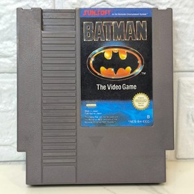 Nintendo Nes Game Lot – Joe and Mac & Batman Authentic tested and work