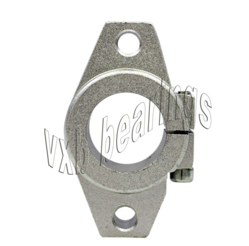 CNC Flange Block 25mm Diameter Aluminium Shaft Support 