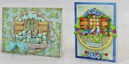 Heartfelt Creations Cottage Garden Collection Cottage Garden Hydrangea Stamp 