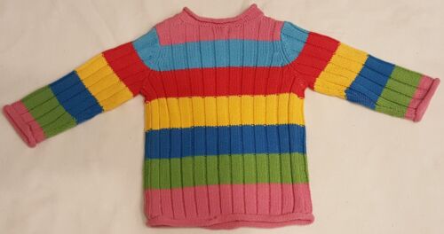 The Children Place baby Girls Rainbow Nit Sweater Sweater Size 6-9 Months 