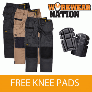 Dewalt Pro Tradesman Étui Cordura Renfort Genoux Pantalons de Travail