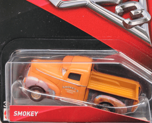 DISNEY PIXAR CARS 3 SMOKEY WITH LONG BED 2017