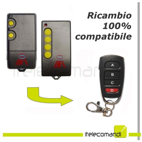 Remote Radio Control Compatible BFT te01 te02 te04 433mhz Yellow Keys