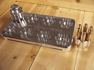 Speedloader 6-shot .357//.38 Solid Billet Aluminum D6-357//38 Range Block