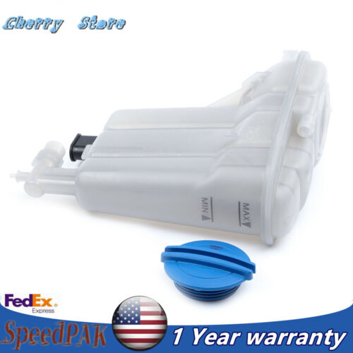 Engine Radiator Cooled Coolant Expansion Tank & Cap Fit For Audi A4 S4 A5 S5 Q5 