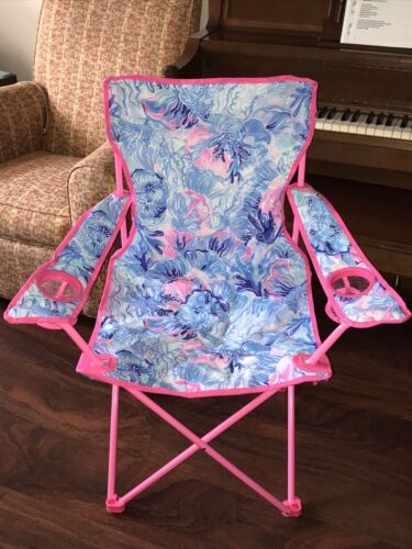 Lilly Pulitzer Shade demandeurs Chaise pliante plage camping /& Carry Case GWP Neuf avec étiquettes