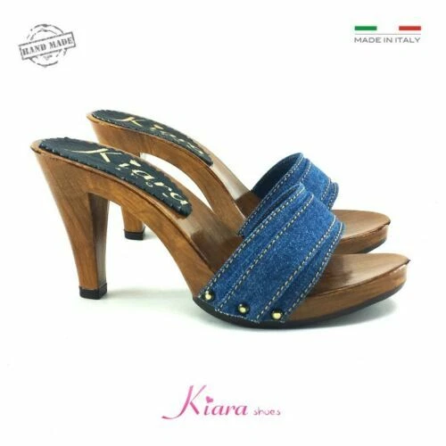 Sandalias y chanclas de mujer azules