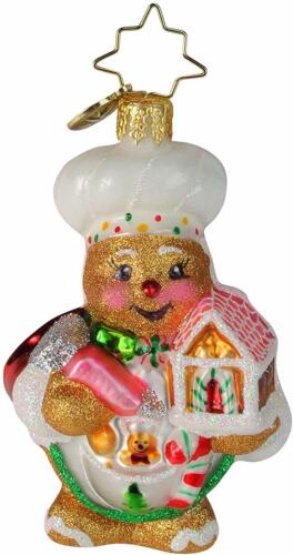 Christopher Radko Sweetest Chef Around Glass Christmas Ornament #1019217