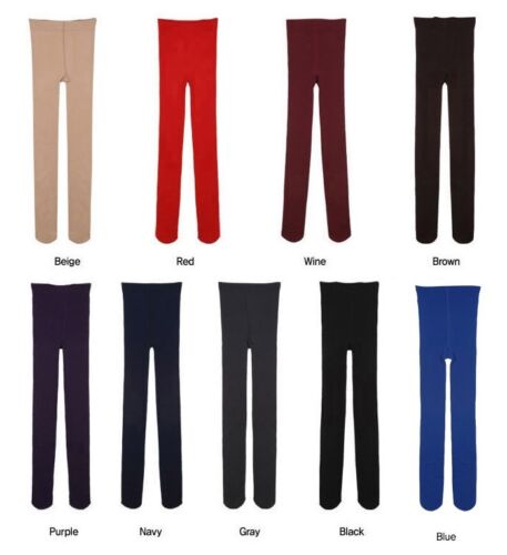 Women Winter Thick Warm Fleece Lined Thermal Stretchy Slim Skinny Leggings Pants 