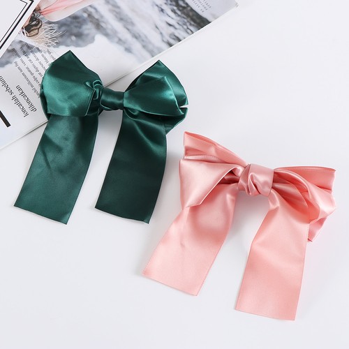 band haarspange der große bogen hairbands kopfbedeckungen satin hair metal
