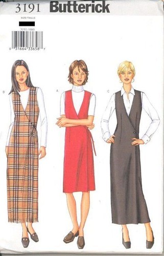 Pattern Butterick Sewing Vintage 2001 Woman Dress Jacket Sz 18-22 NEW OOP