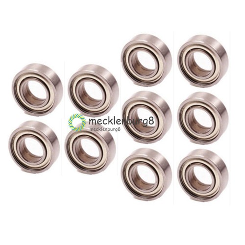 10PCS 8x16x5mm 688-2RS 688 RS Rubber Sealed Ball Bearing Miniature Bearings