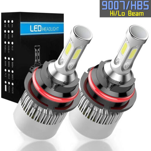 9007 HB5 LED Headlight Conversion Kit 1700W 255000LM HI-LO Dual Beam Bulbs 6000K 