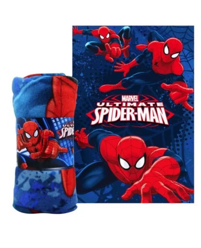 Neuf Enfants Filles Garçons Disney /& Marvel Caractères Lit Couverture Polaire Jeté