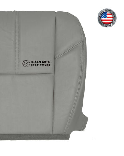 Details about   2011 Chevy Silverado 1500 2500HD 3500HD LTZ Driver Bottom Vinyl Seat Cover Gray 