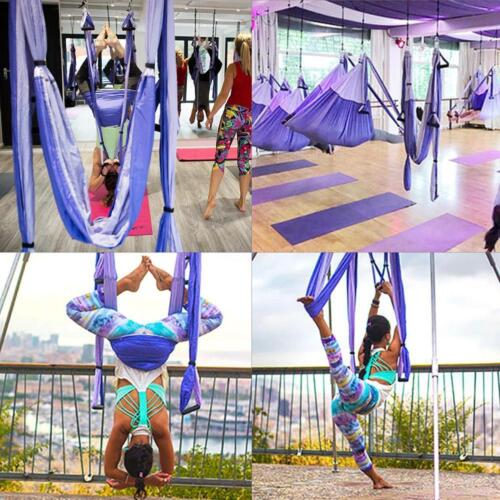 CO-Z Aerial Yoga Swing Sling Strong Hammock Kit Set Trapeze Inversion...