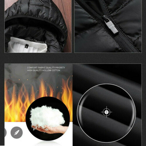 Cuerpo cálido climatizada eléctrico USB Hombres Mujeres Abrigo Chaqueta De Invierno Ropa de calefacción 