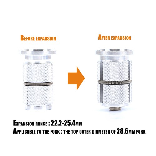 Bike Fork Headset Expansion Bolt Screw for 1 1//8/" 28.6mm Steerer Threadless Fork