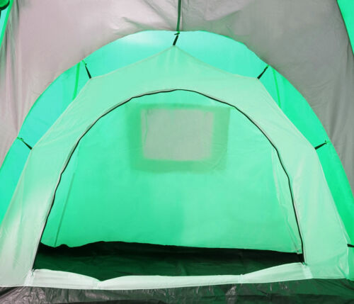 Tente de camping tente Laagri 4-Homme Kuppelzelt Igluzelt Festival-Tente 4 personnes Vert