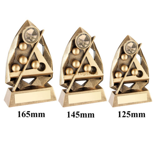 Pool Trophy Snooker Trophies Awards Free Engraving Snooker 3 Sizes RF675