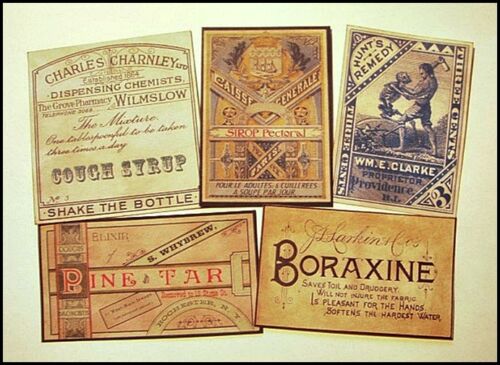 13 POISON VINTAGE LOOK VICTORIAN APOTHECARY LABELS Halloween//Steampunk//Primitive