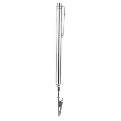 Alligator Crocodile Clip with Pen Clip Telescoping Alligator Clip