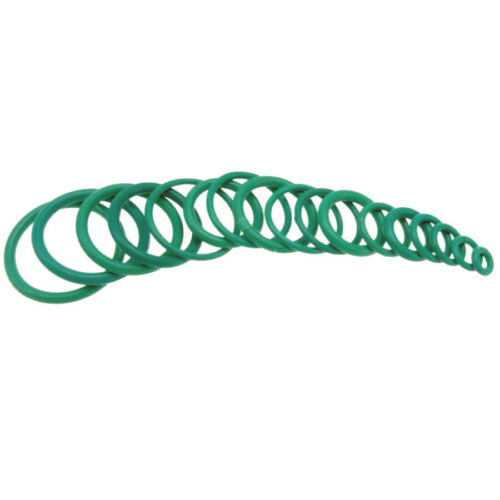 10x Green Viton FKM Fluorine Rubber O-Ring Oil Seals Washer C//S 2.4mm OD 8-60mm