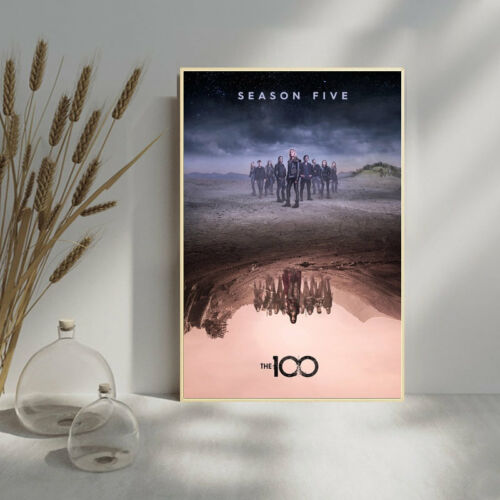 The 100 Season 5 classic TV serier poster-No with frame