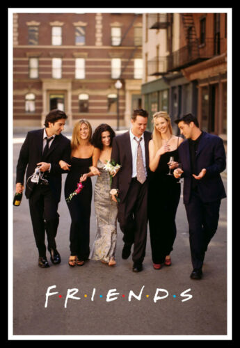 Friends TV Series After Party Movie Poster Print & Unframed Canvas Prints 