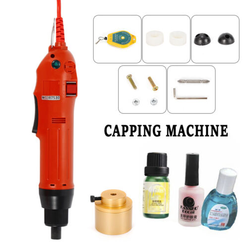 Handheld Electric Bottle Capping Machine Cap Sealer Sealing Bottle Capper 110V