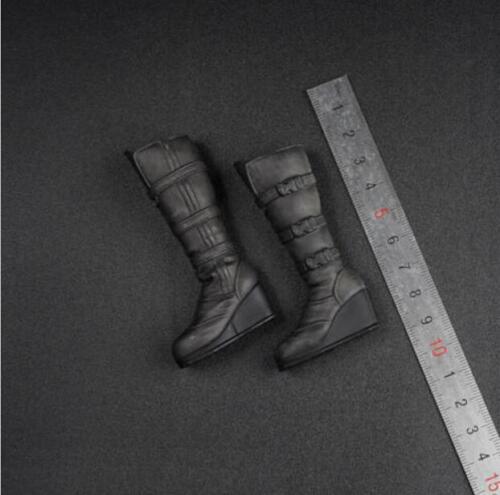 1//6 Scale Combat Boots PEG BASED For 12/" Phicen Hot Toys Female Figure Body