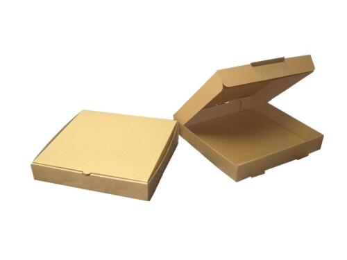 INCH BROWN PIZZA BOXES ☆ TAKEAWAY FAST FOOD PIZZA CAKE BOX PACKAGING  ☆ 7 
