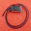 DC 0-30V Yellow LED Panel Meter Digital Voltmeter
