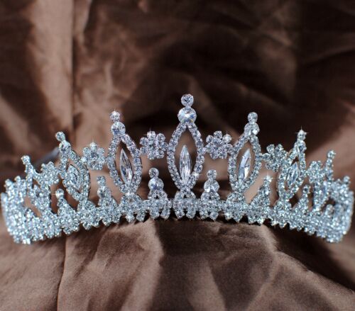 Sparkling Vintage Wedding Bridal Tiaras Rhinestones Crystal Crowns Pageant Prom 